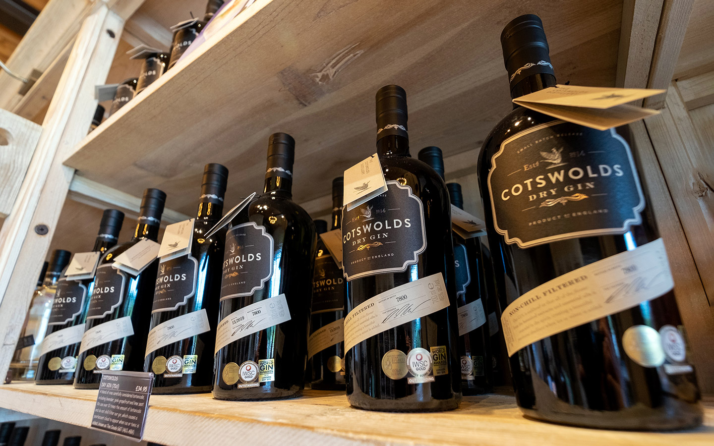 Cotswolds Dry Gin from the Cotswolds Distillery