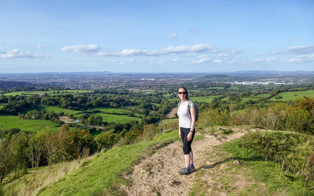 Views from Painswick Beacon on the Cotswold Way
