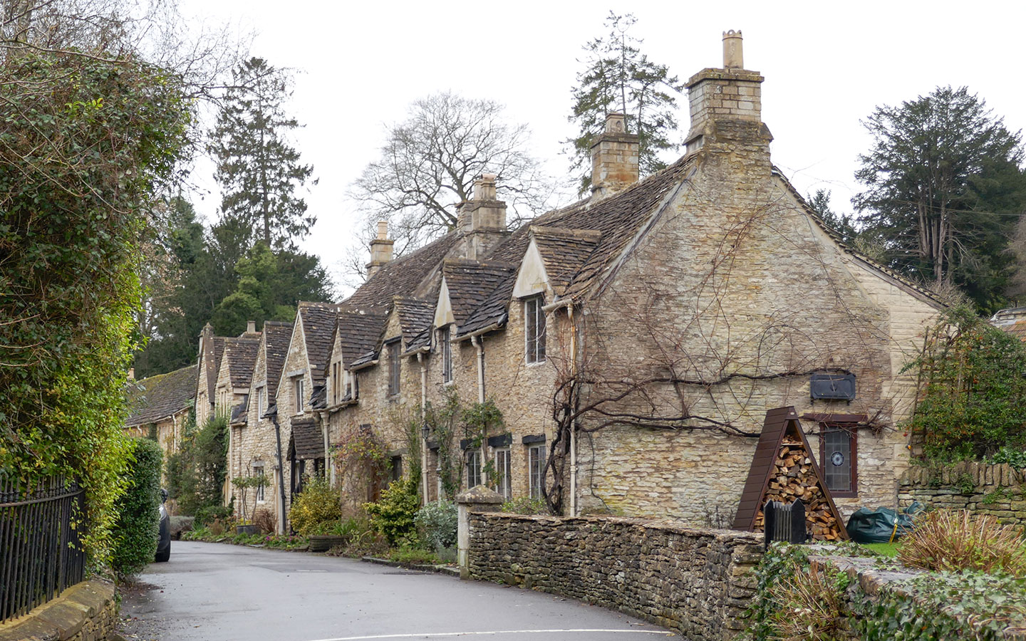 Historic cottages in Castle Combe