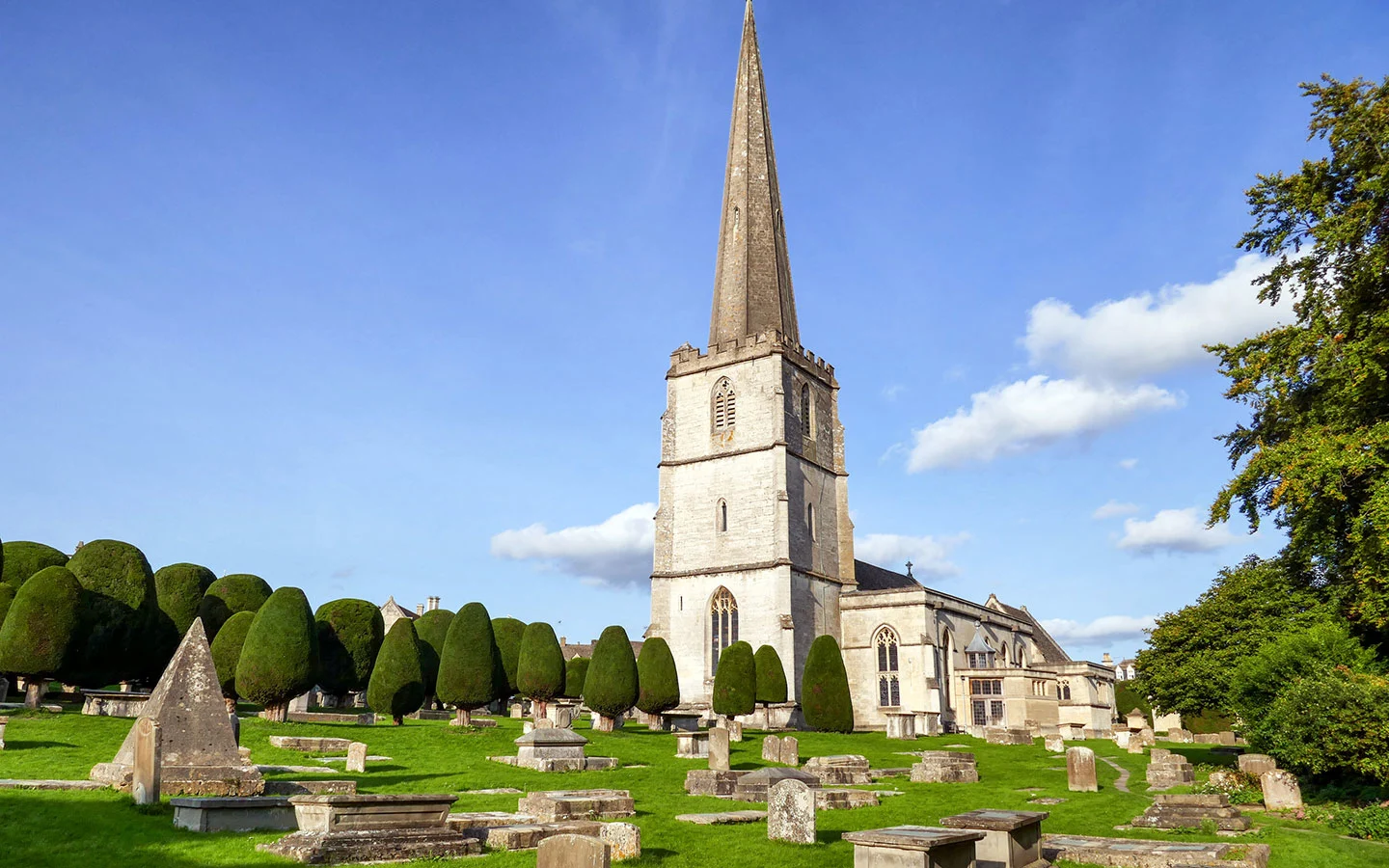 St Mary's Church in Painswick in the Cotswolds