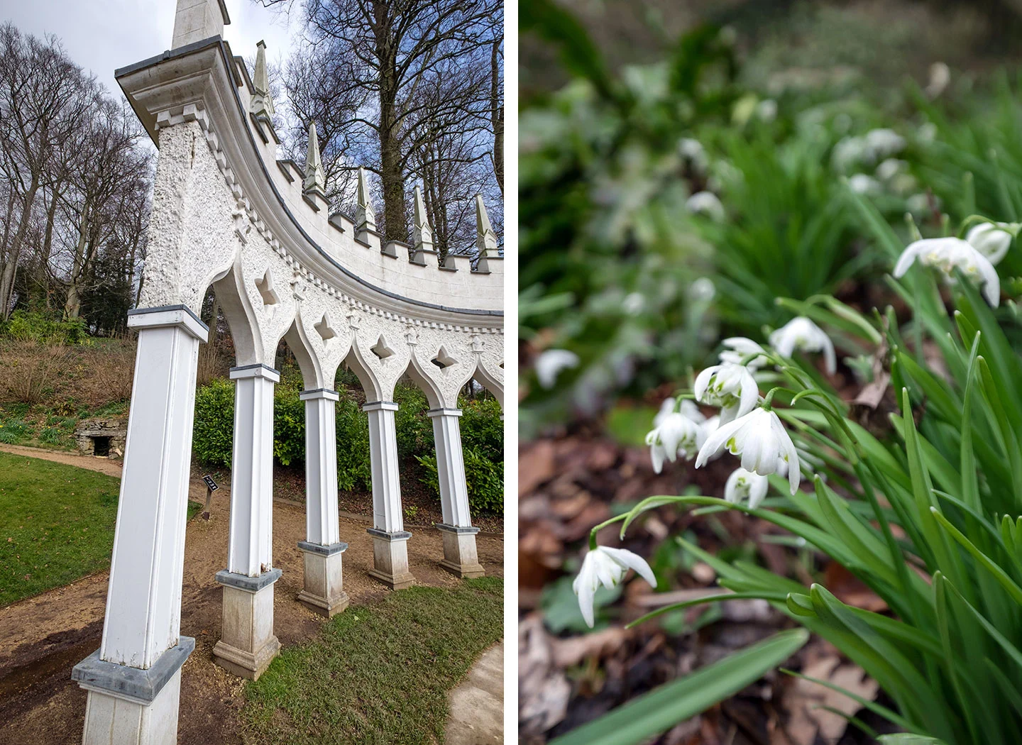 Winter at Painswick Rococo Gardens