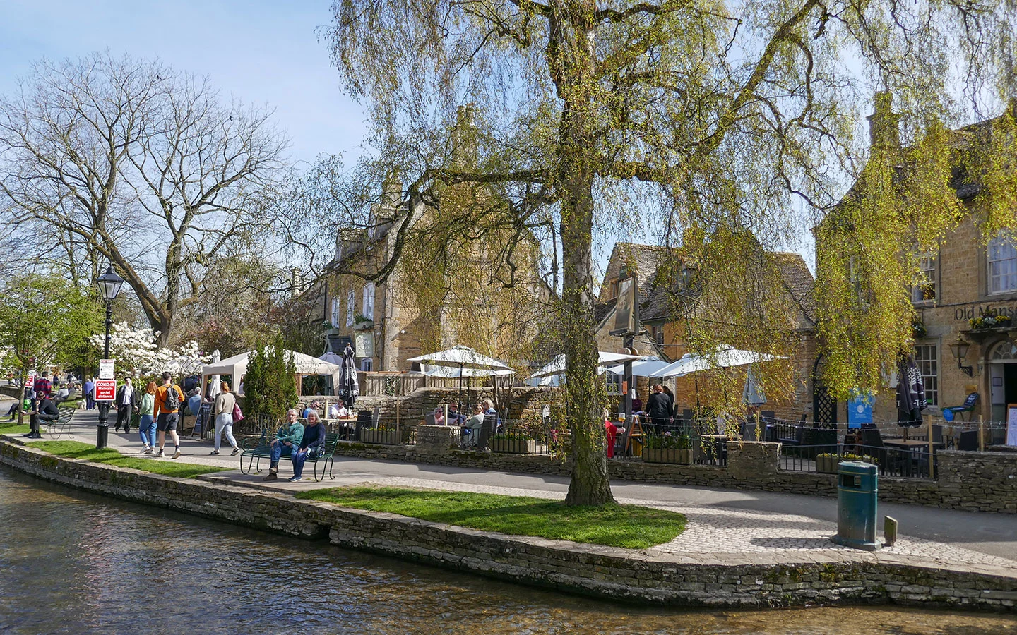 By the River Windrush in Bourton-on-the-Water
