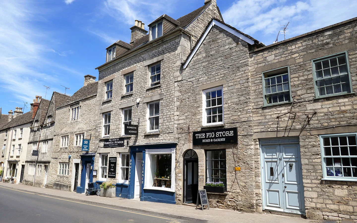 Domestic Science and Café 53 in Tetbury