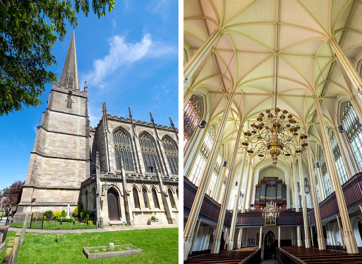 Parish Church of St Mary’s (the Virgin & Magdalen) in the Cotswold town of Tetbury