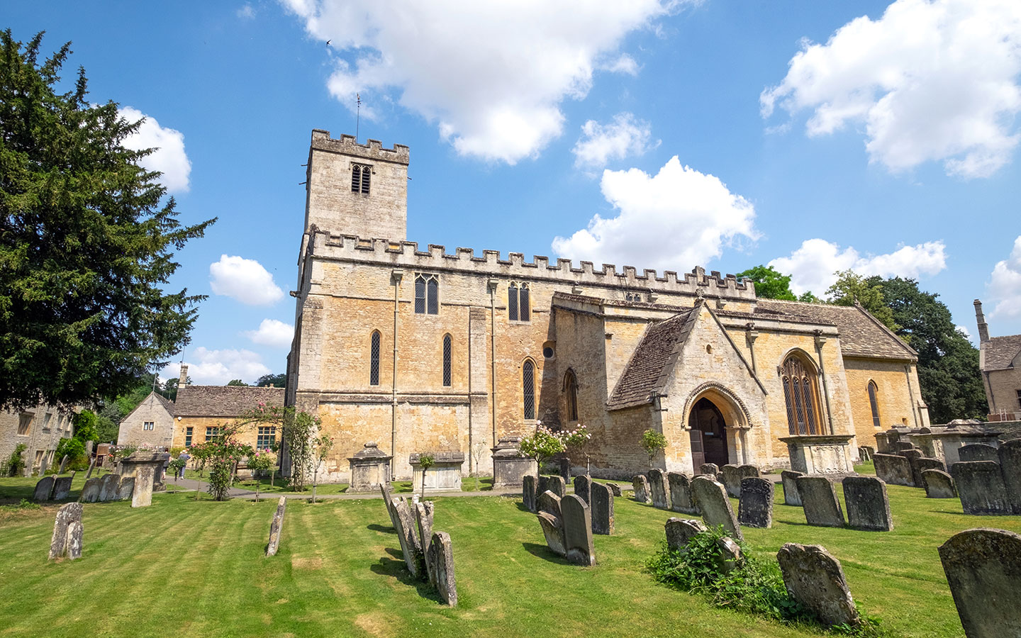 St Mary’s Church in Bibury, Cotswolds