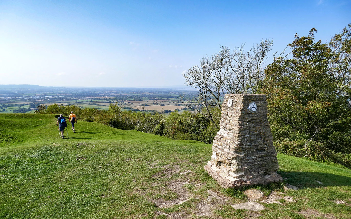 Views from Haresfield Beacon in the Cotswolds