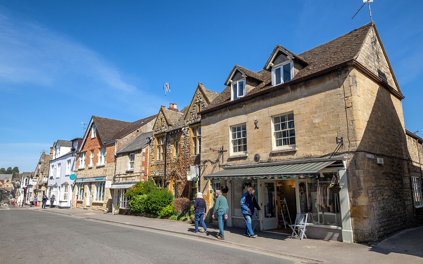 Shops on Hailes Street in Winchcombe