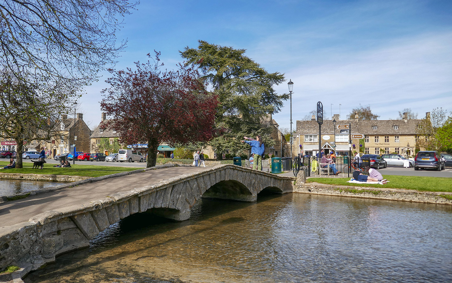 Bridge over the River Windrush in Bourton-on-the-Water