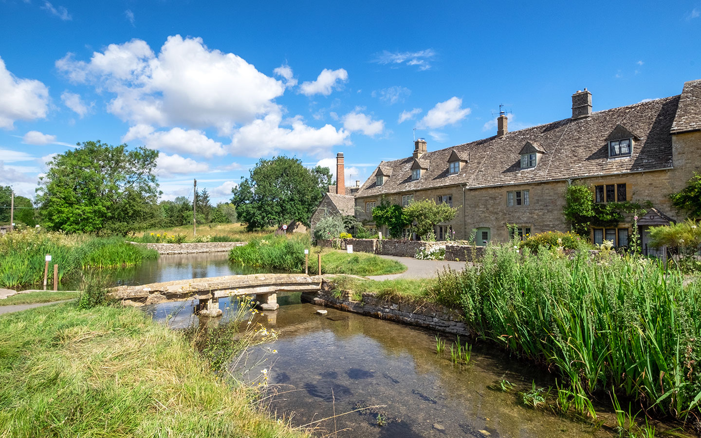 Lower Slaughter, filming location for 2020's Emma