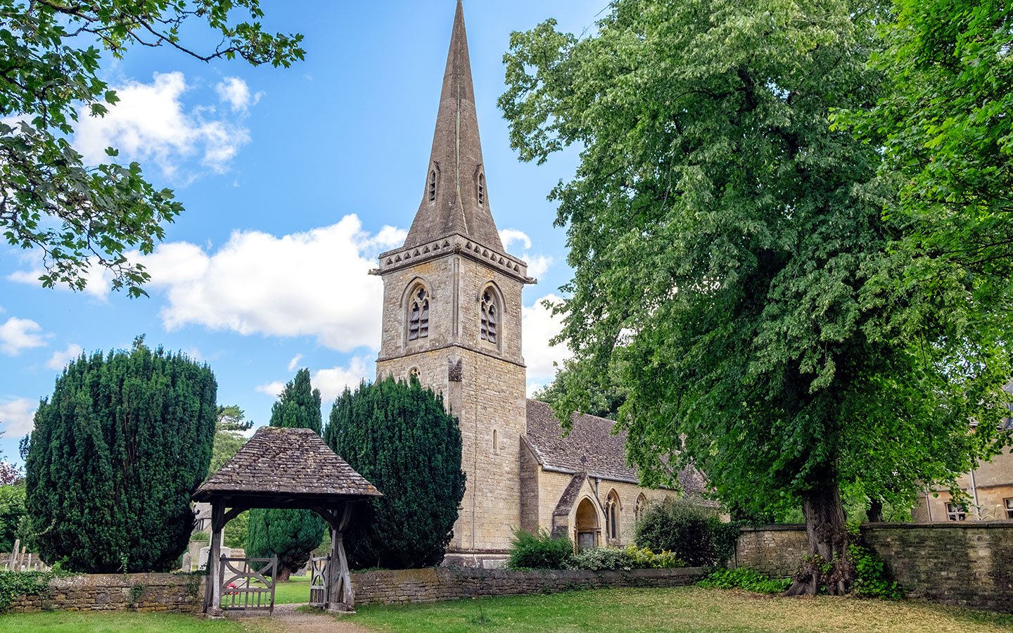 St Mary’s Church in Lower Slaughter in the Cotswolds