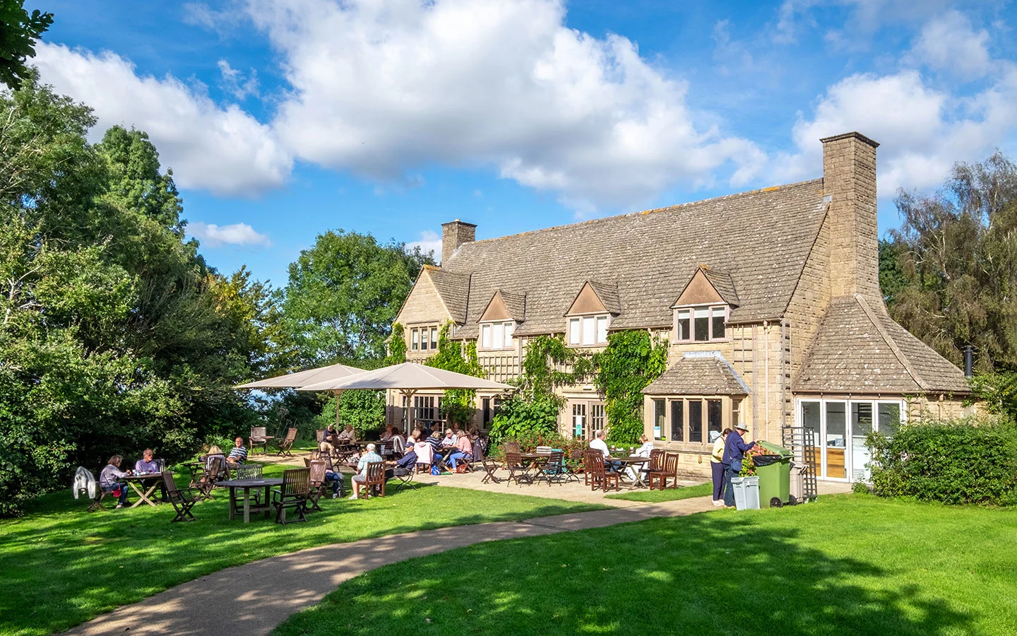 Snowshill Manor's café and tea room