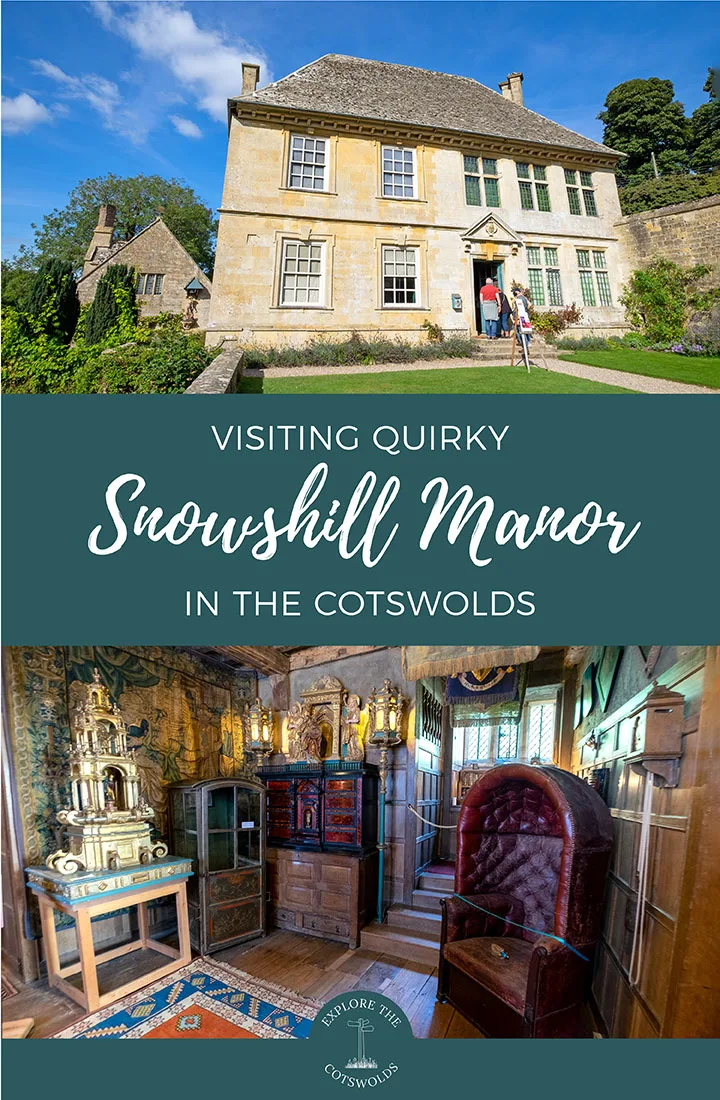 A guide to visiting Snowshill Manor National Trust site in the Cotswolds, a 16th-century manor that's a quirky treasure trove of collectables | Snowshill Manor Cotswolds guide | Things to do at Snowshill Manor | Charles Paget Wade | Snowshill Manor National Trust property