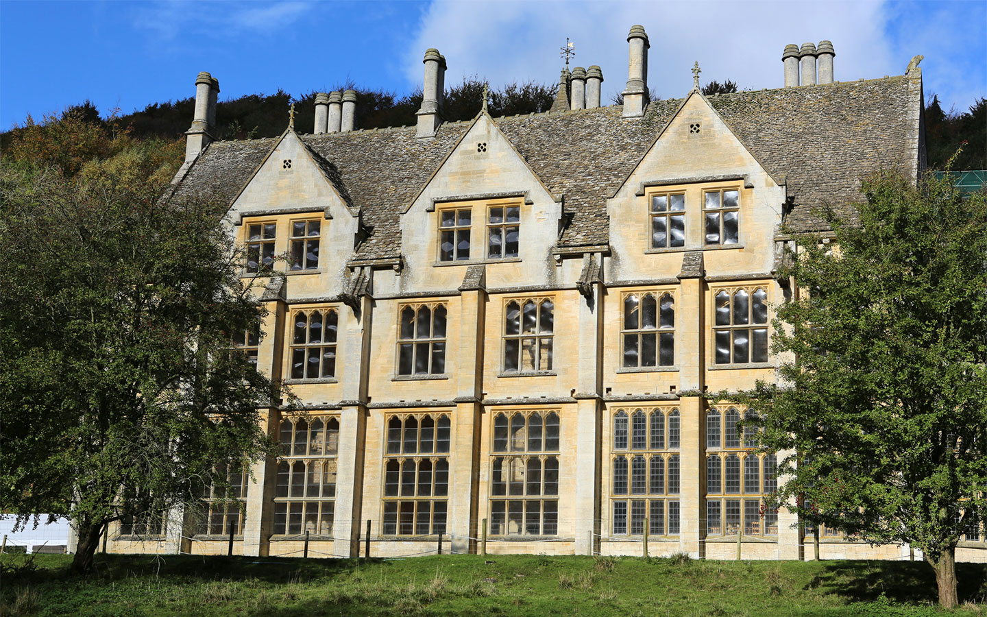 Woodchester Mansion near Stroud in the Cotswolds