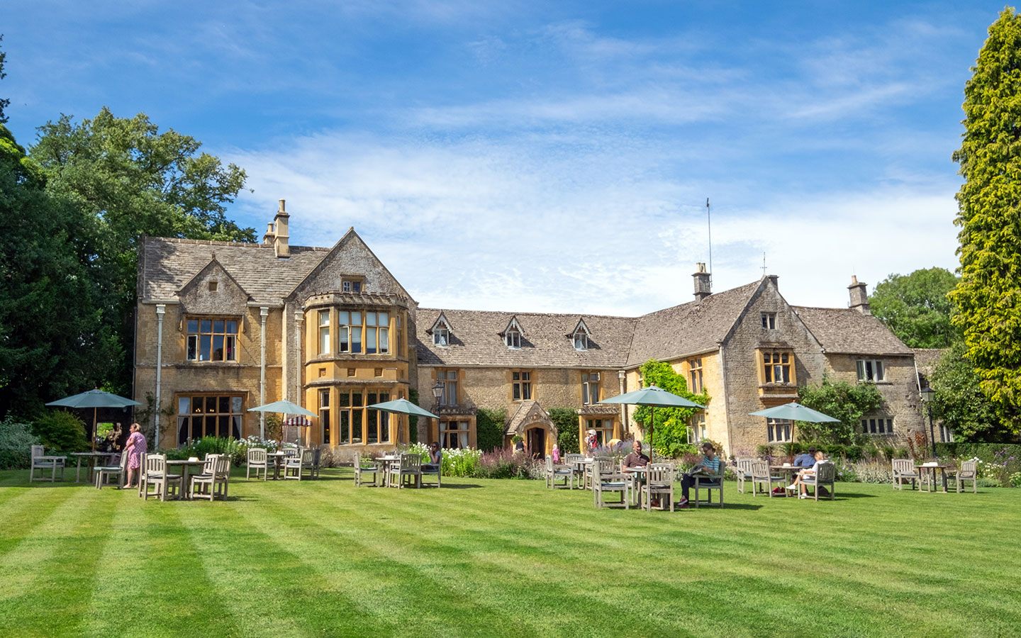 The Lords of the Manor hotel in Upper Slaughter, Cotswolds
