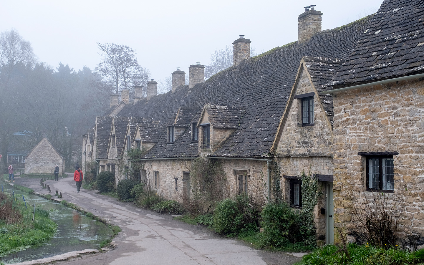 Quiet Bibury in winter