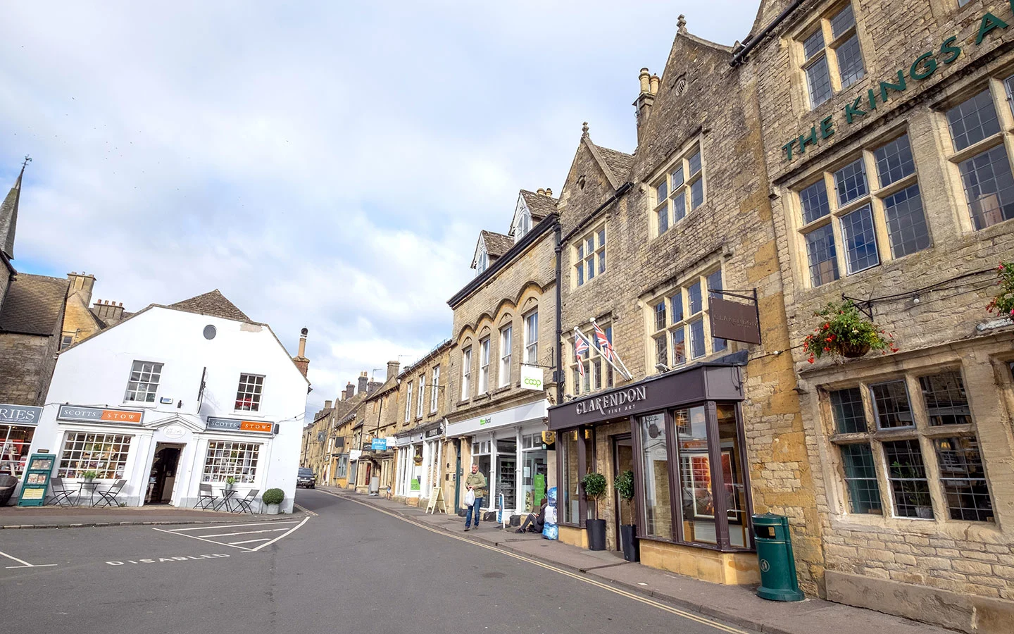 The Market Square in Stow-on-the-Wold
