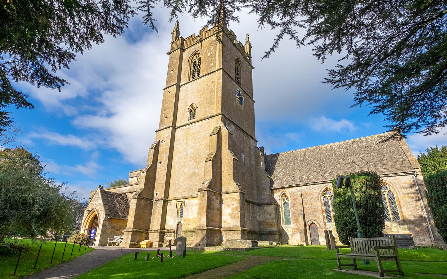 St Edward's Church in Stow-on-the-Wold, Cotswolds