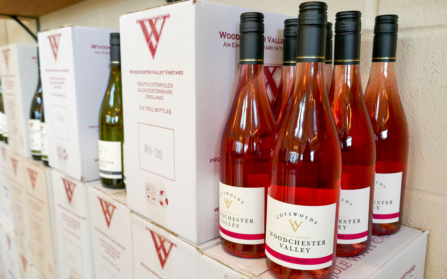 Woodchester Valley Vineyard wine for sale at the vineyard