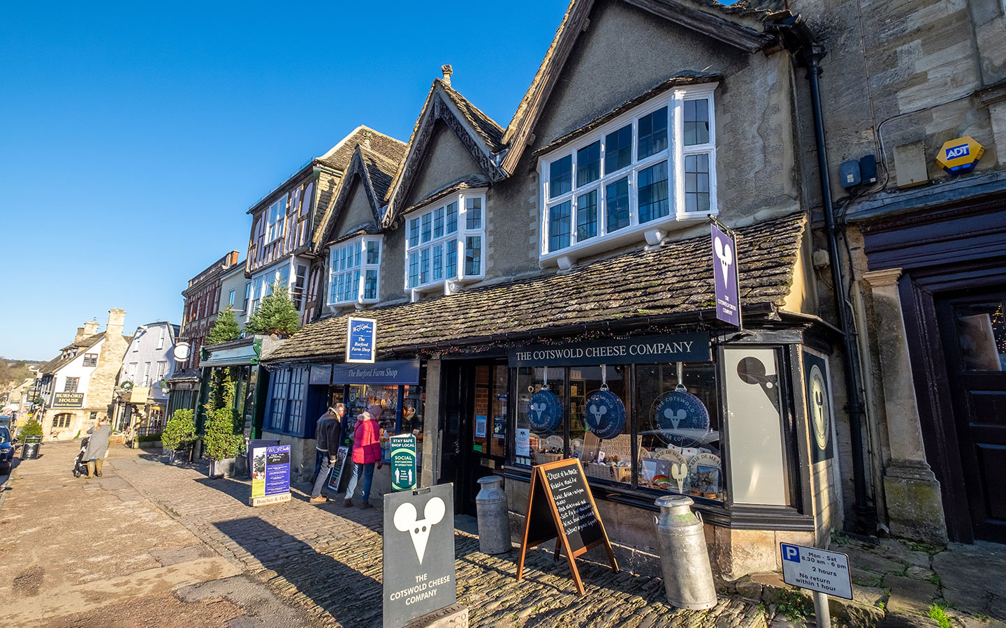 The Cotswold Cheese Company shop in Burford
