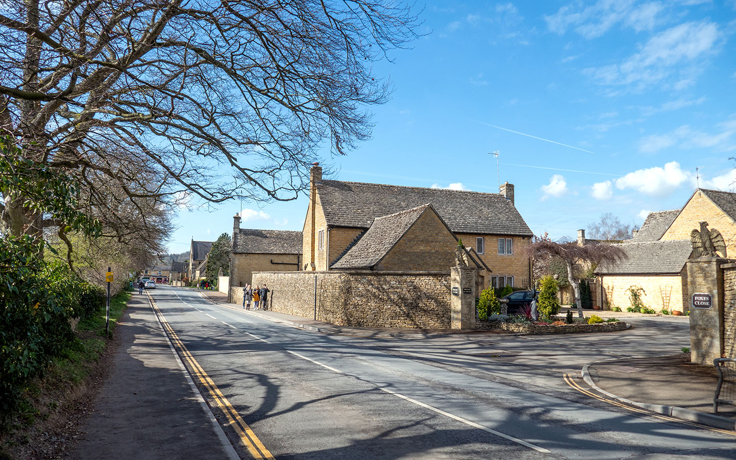 Station Road in Bourton-on-the-Water
