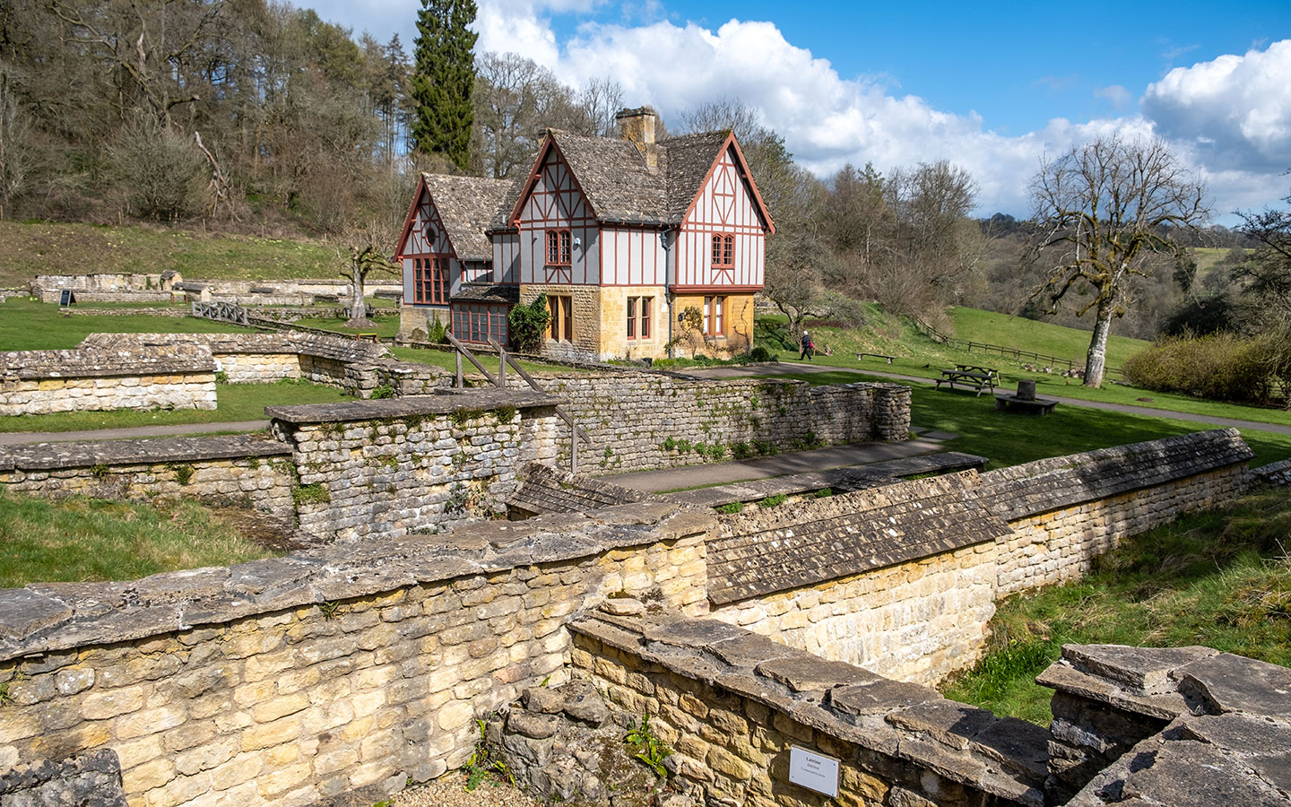 Chedworth Roman Villa in the Cotswolds
