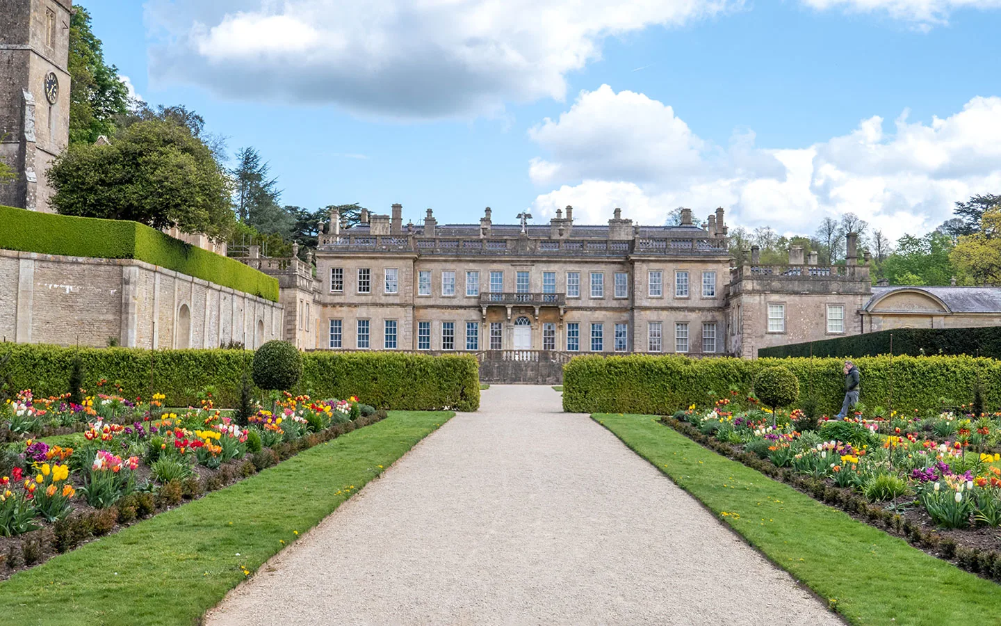 Dyrham Park in spring