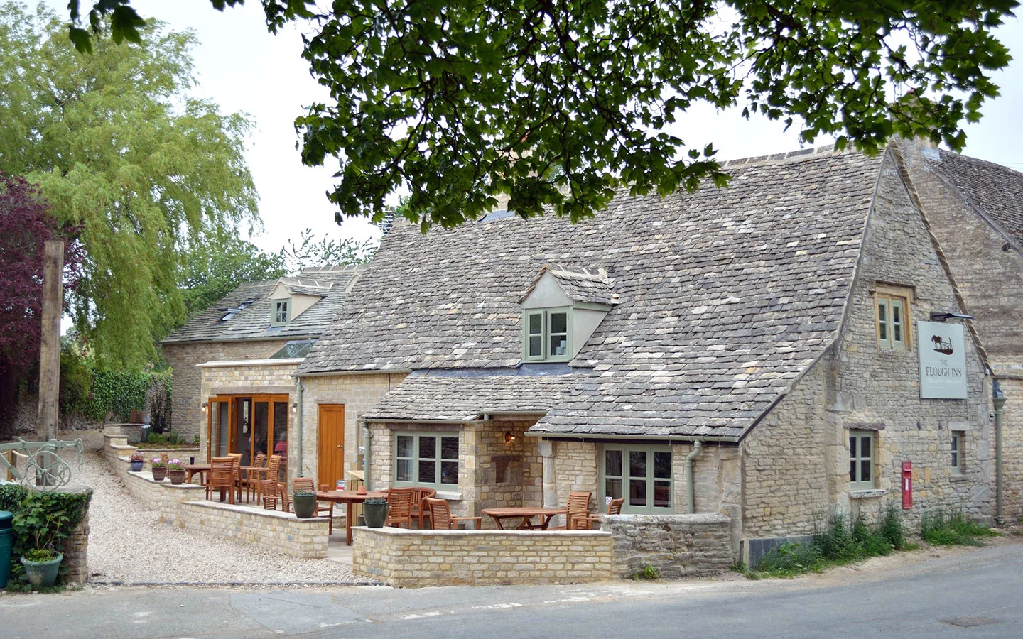 The Plough Inn in Cold Aston in the Cotswolds