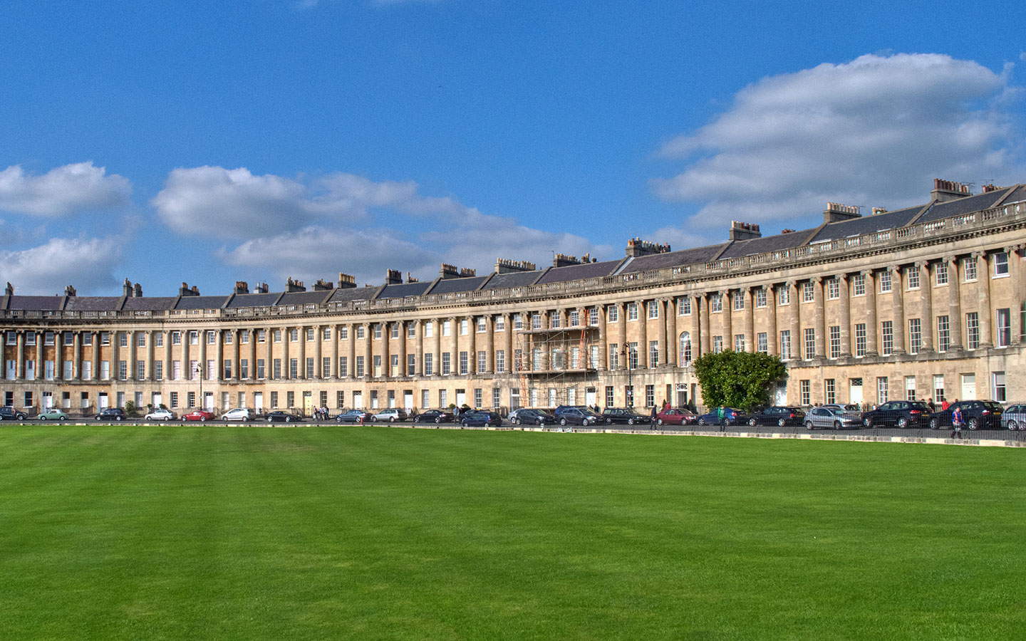 The Royal Crescent in Bath