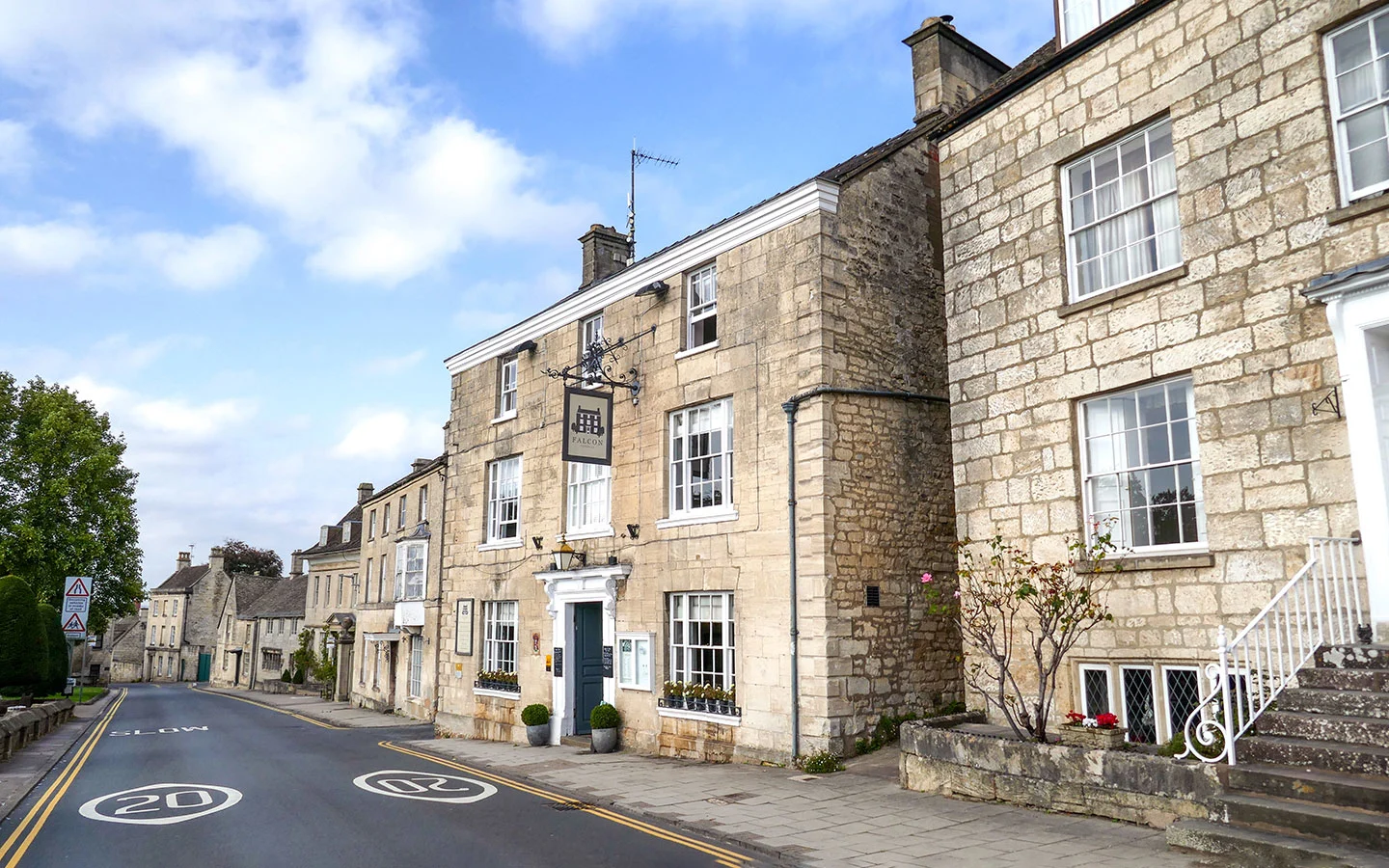 The Falcon Hotel in Painswick