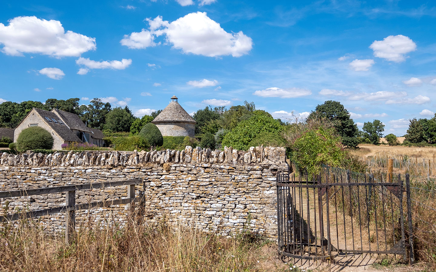 Minster Lovell Hall's original 15th century dovecote