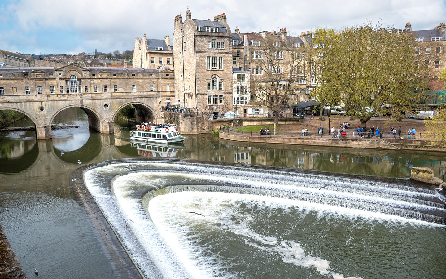 Historic Bath in the Cotswolds in September