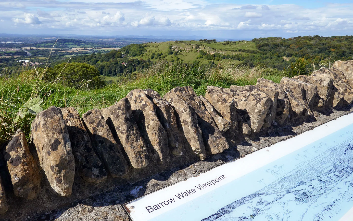 Barrow Wake viewpoint at Birdlip