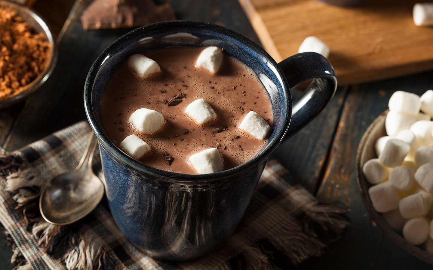 Hot chocolate in the Cotswolds in November