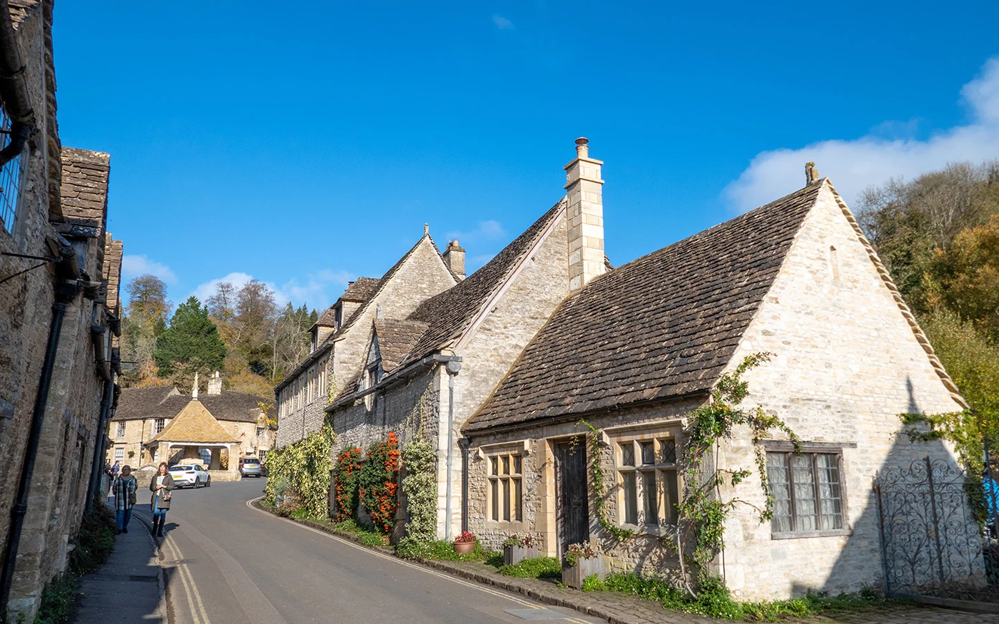 The Street running through Lower Castle Combe
