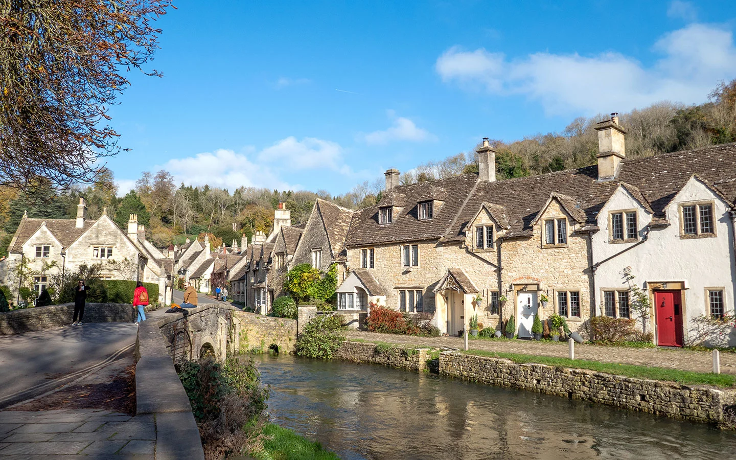 The Bybrook Bridge in Castle Combe