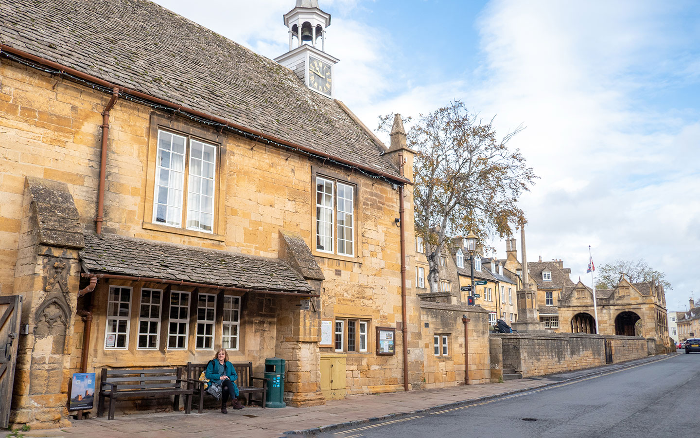 Chipping Campden Town Hall and Market Hall on day trips from Moreton-in-Marsh