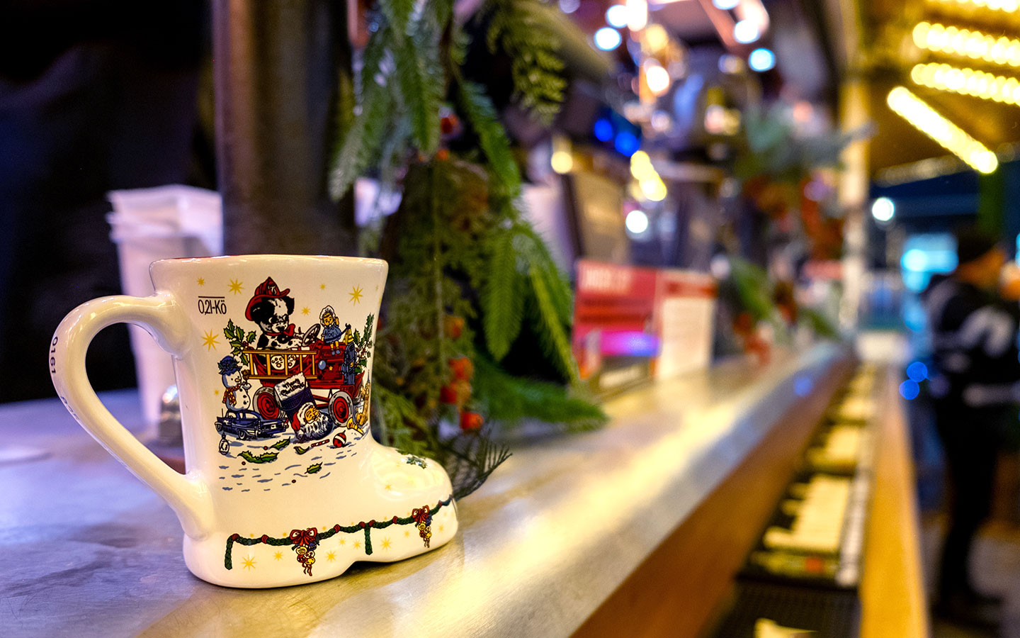 Mulled wine at a Christmas market