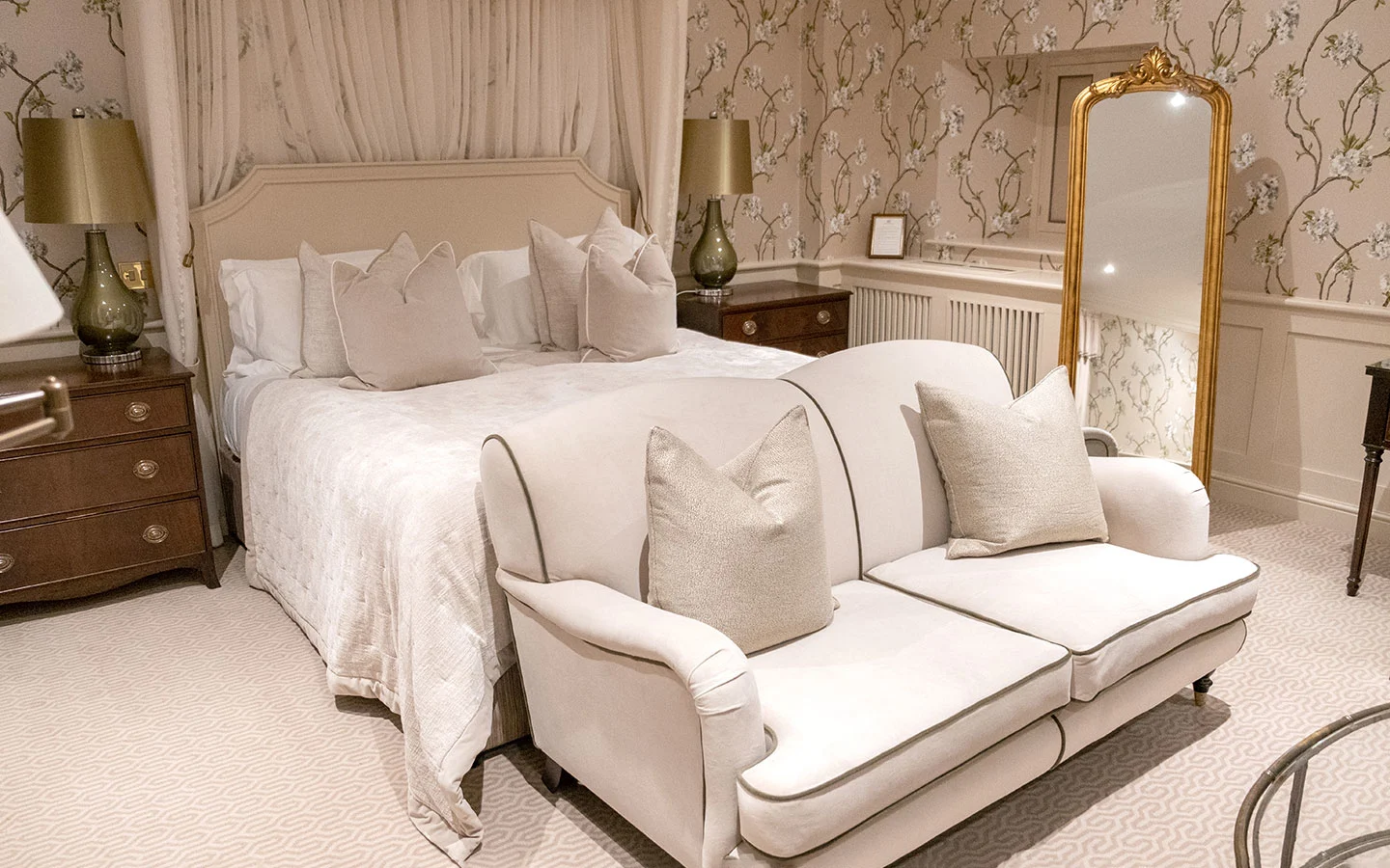 Luxury room at Ellenborough Park hotel near Cheltenham