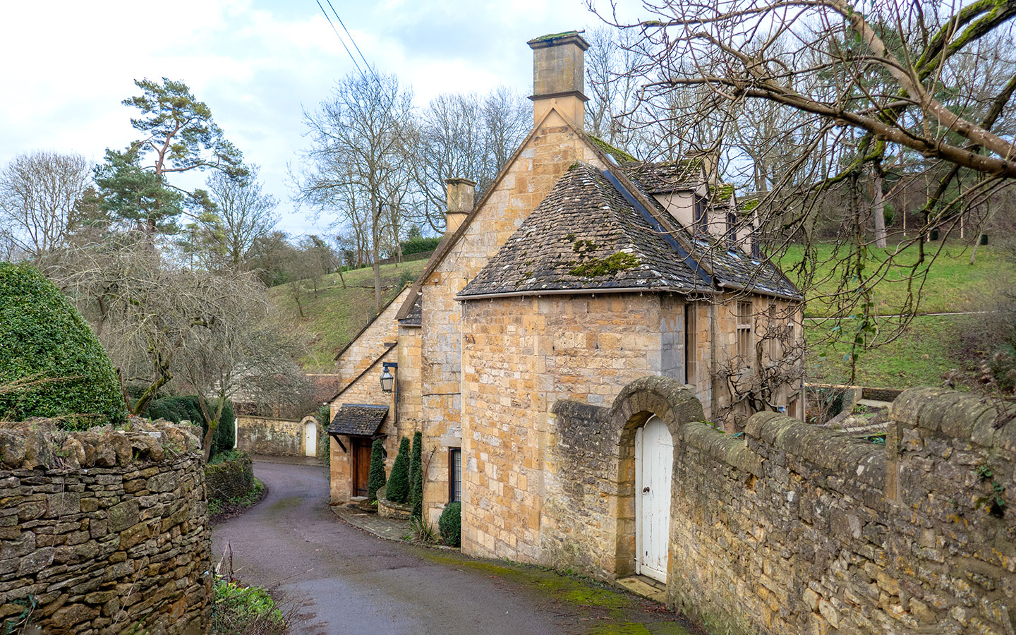 Mill Lane in Blockley