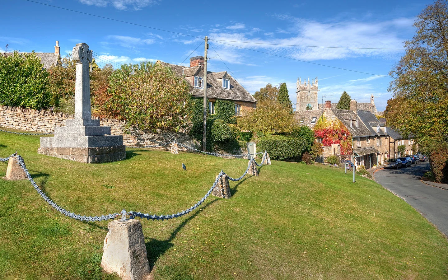 The pretty Cotswold village of Longborough