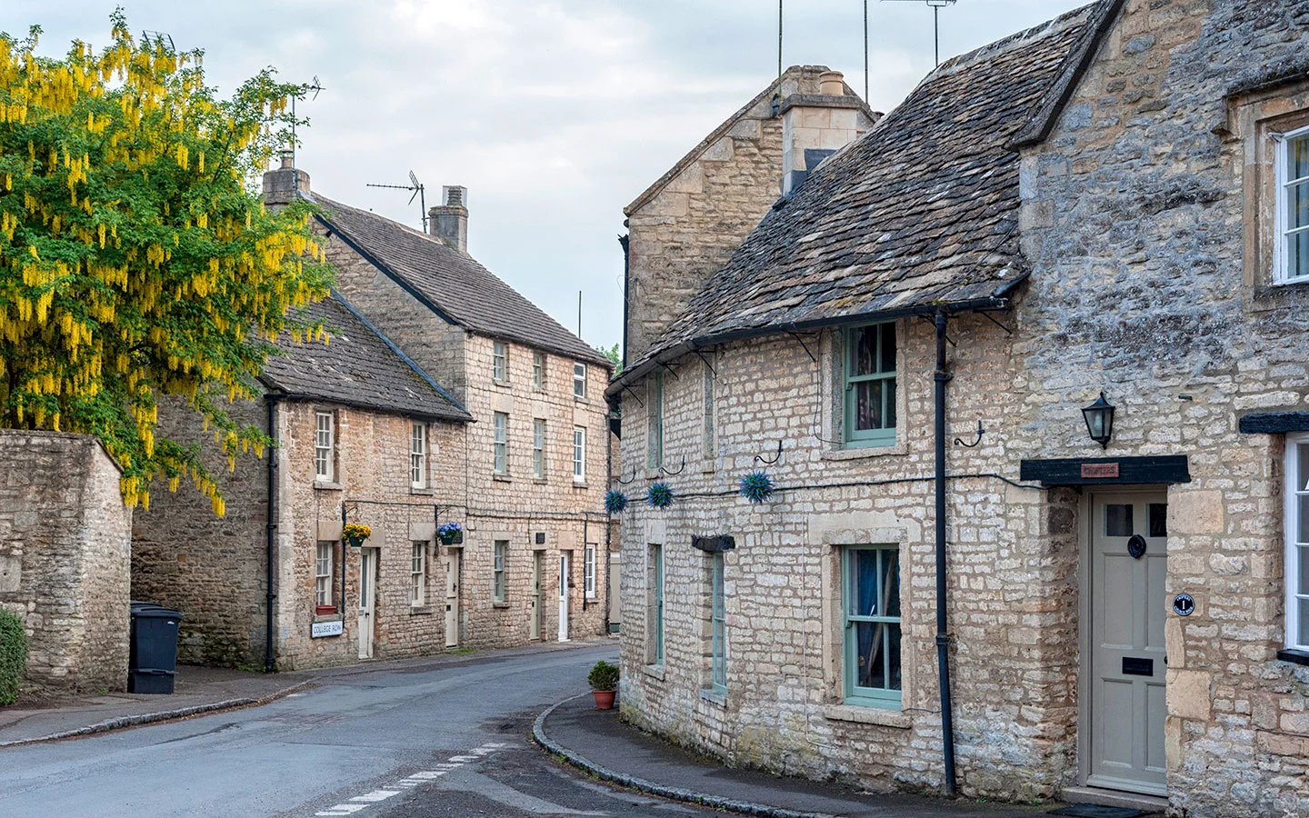 The market town of Northleach in the Cotswolds