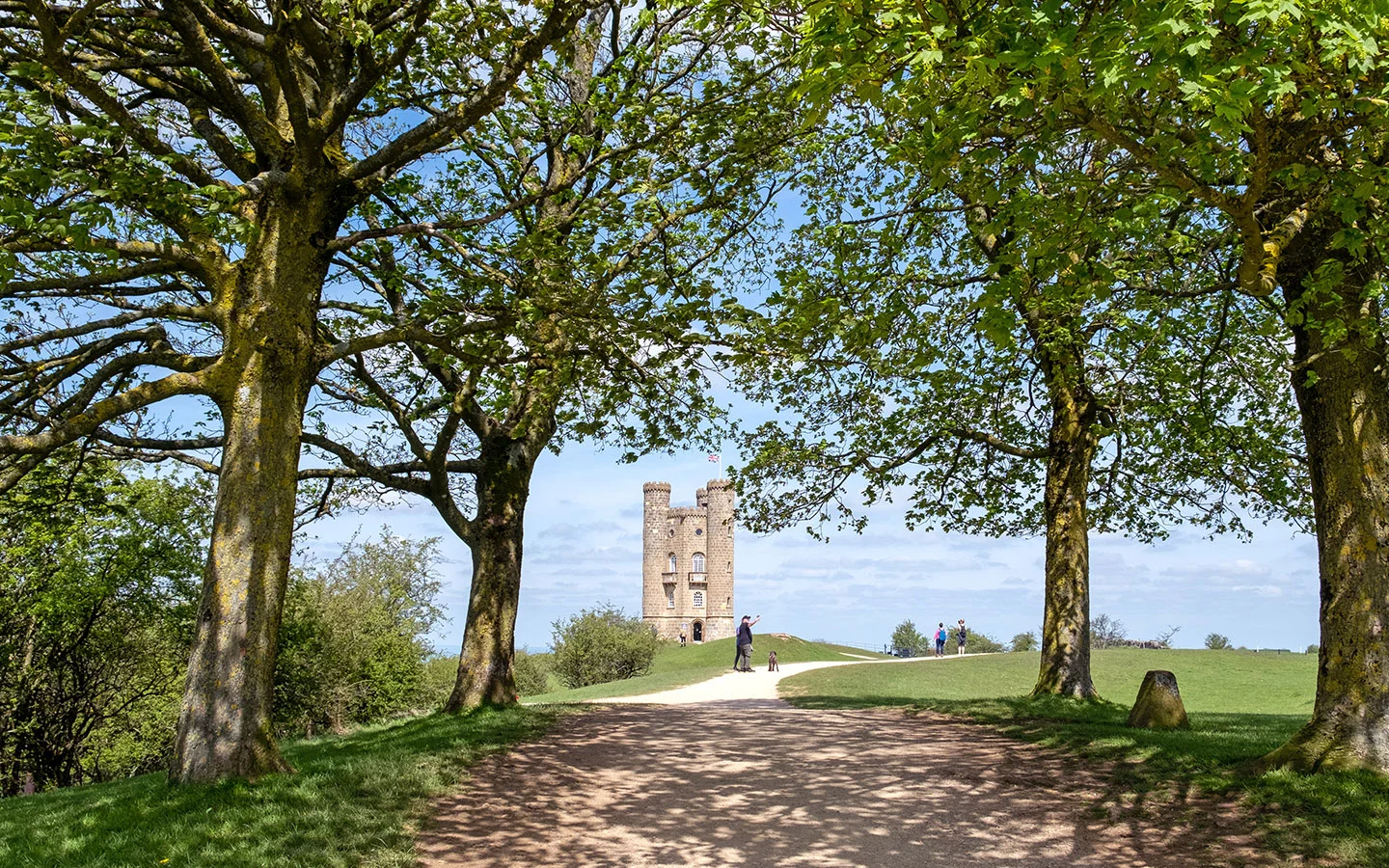 The Broadway Tower in the Cotswolds