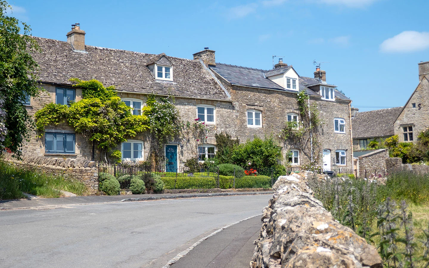 The village of Maugersbury in the Cotswolds