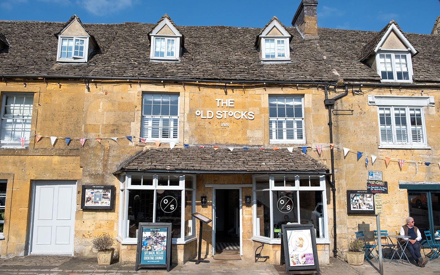 The Old Stocks Inn pub in Stow-on-the-Wold