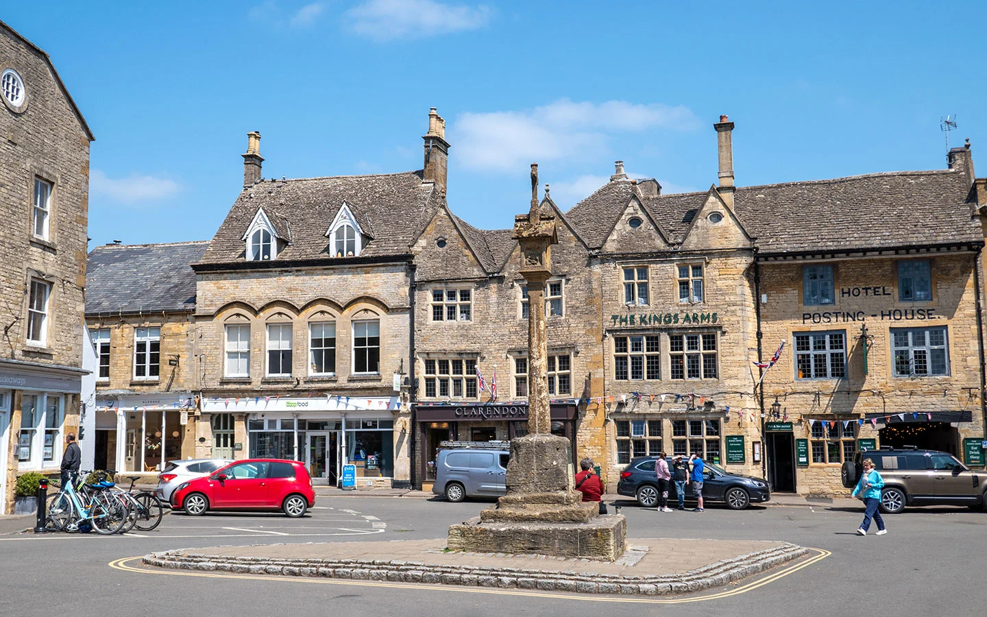 The Market Square in Stow-on-the-Wold