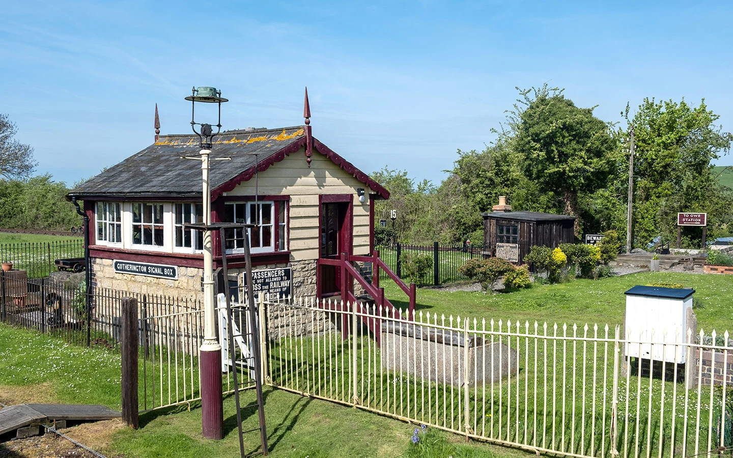 Signal box at Gotherington