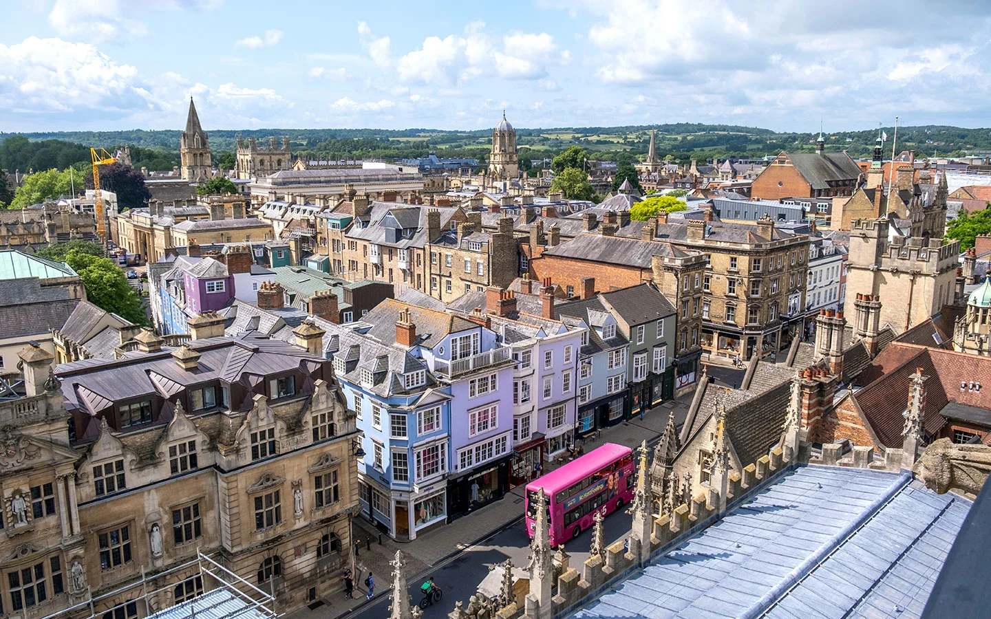 Oxford from above