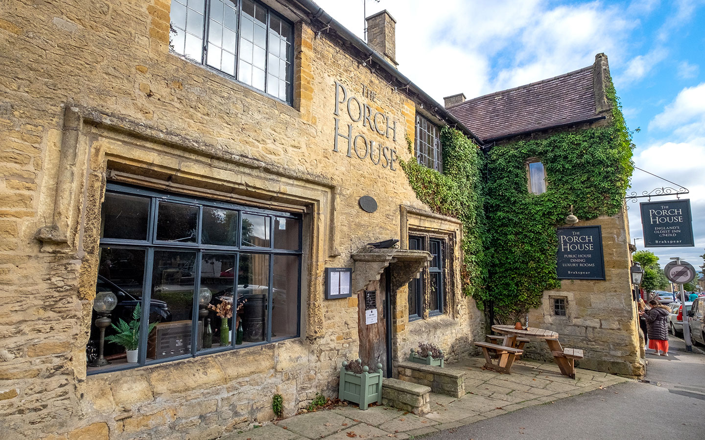 The Porch House pub in Stow-on-the-Wold