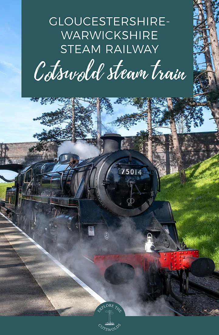 A guide to the Gloucestershire-Warwickshire Steam Railway: Travel from Cheltenham to Broadway in vintage style on the Cotswold steam train | Steam trains in the Cotswolds | GWSR steam train | Cotswolds steam train | Cotswolds by train