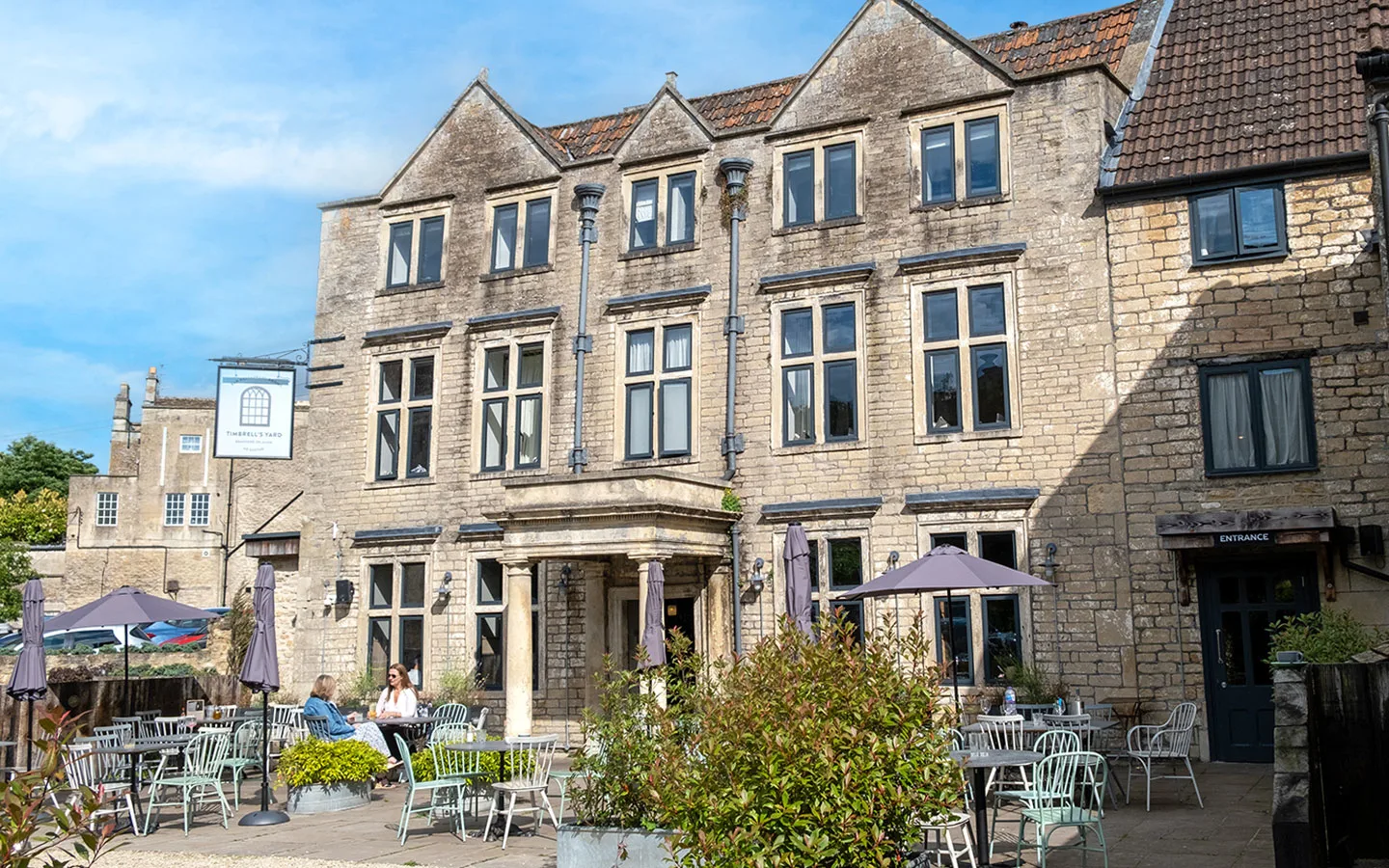 Timbrell's Yard hotel in Bradford on Avon